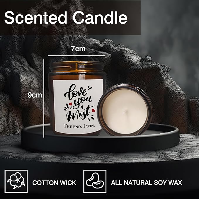 Mancheng-zi Love Candle - Engagement & Wedding Gift for Her, Scented Candle