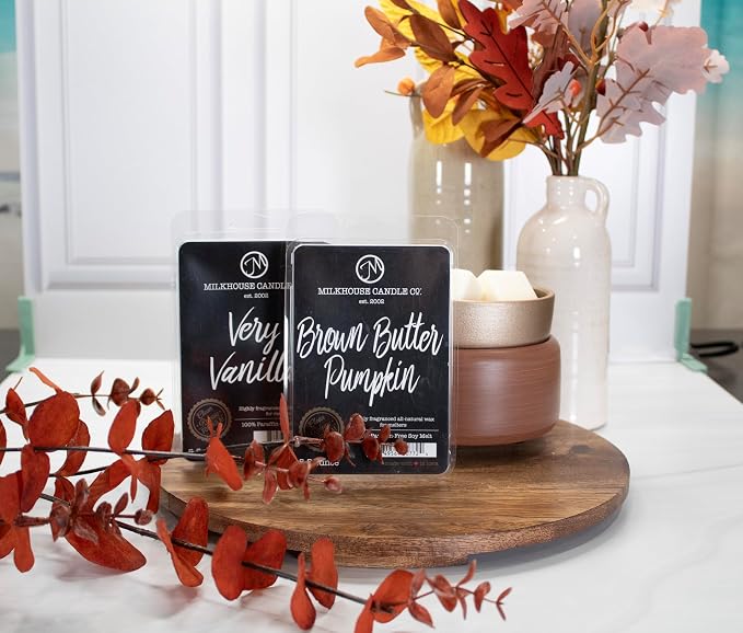Milkhouse Candle Company Very Vanilla Soy Wax Melts - Buttery | Vanilla | Cream Scented - 5.5 oz, Hand-Poured, Premium Fragrance Oil, Made in the USA