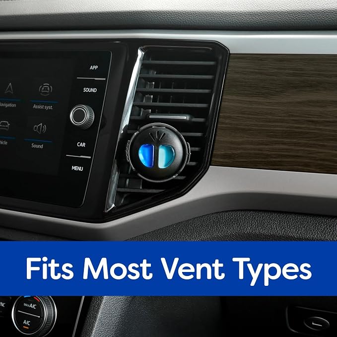 Refresh Your Car! 09875 Dual Scent Mini Diffusers, New Car/Cool Breeze Scent