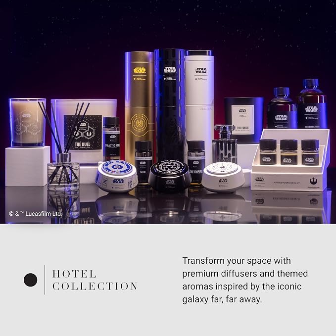 Hotel Collection - Jedi Chauffeur Car Diffuser Oil - Light Side Luxury Essential Car Diffuser Oil - Bergamot Damask Rose Chinese Black Tea - 20ml
