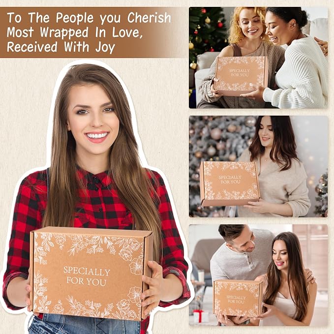 Frerdui Thank You Appreciation Gift Box for Women, Employee Care Package for Coworker, Teacher, Secretary, Nurse, Boss, Female Coach, Friend, Mom, with Thank You for Being Awesome Glass