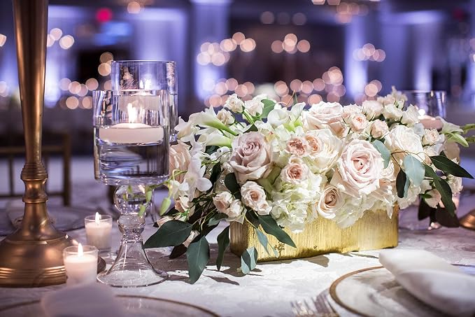 MUXSAM 4 in 1 Candle Accessory Set, Candle Wick Trimmer Candle Cutter, Candle Snuffer, Candle Wick Dipper, Storage Tray Plate, Candle Care Tools for Candle Lover, Thanksgiving, Christmas (Gold)