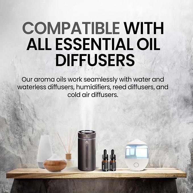 Inspired Diffuser Oil 10ml - Smells Like Luxury Perfume for Men - Long Lasting Diffuser Oil for Home, Ultrasonic & Waterless Diffusers, Humidifiers & Candles - Greed Perfume Inspired Scent by Perfa