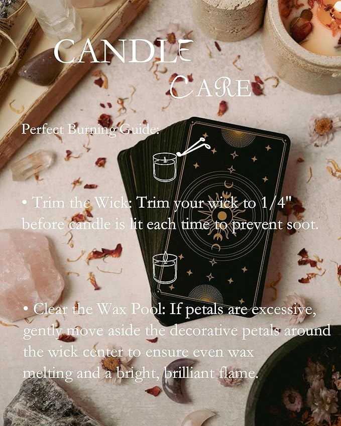 Season of The Witch Candle, Samhain Mabon Pagan Sabbat, Honoring The Craft Spirit Thinning Veil Crystal Intention Ritual Spell Witchy Gift. (Season of The Witch)