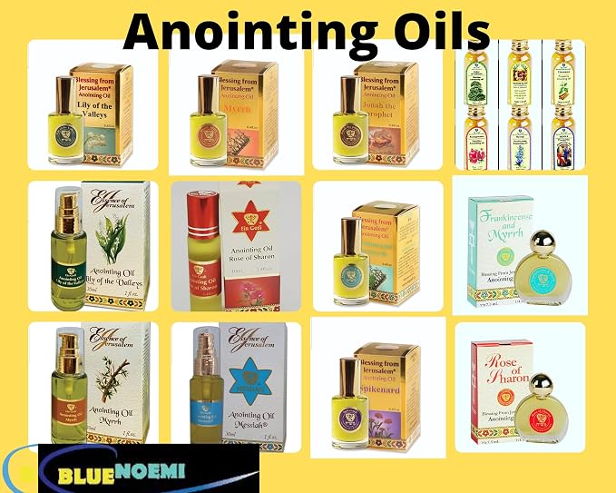 Rose of Sharon Jerusalem Anointing Oil 0.4 fl.oz(12ml)from the Land of the Bible