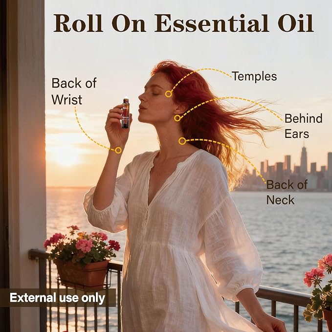 Slema Essential Oil,Dusk Essential Oil Blends by 10ml Essential Oils - 100% Pure Therapeutic Grade, Helps Create a Focused Atmosphere for Work & Study (Lavender)