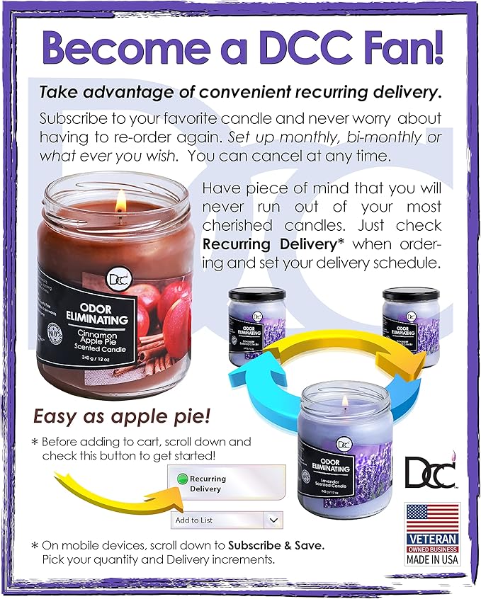 Siberian Fir Two Pack Odor Eliminating Highly Fragranced Candle - Eliminates 95% of Pet, Smoke, Food, and Other Smells Quickly - Up to 80 Hour Burn time - 12 Ounce Premium Soy Blend