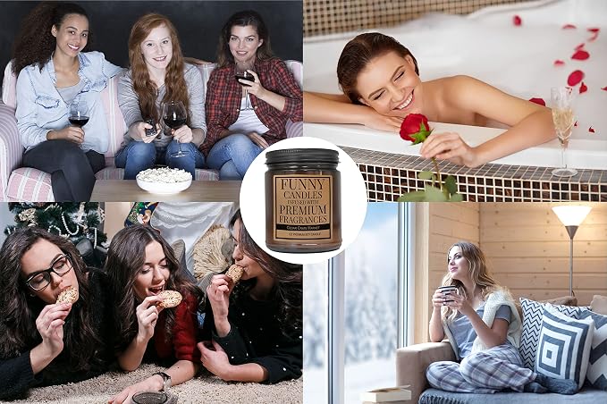Funny Candles for Women, Men - Going Away Gift for Coworker, Boss, Administrative Assistant, Work Bestie, Presents for Friend, New Job, Leaving, Retirement, Promotions, Scented Candle, Made in the USA