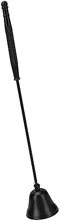 Candle Snuffer Set, Vintage Black Long Handle Stainless Steel Candle Snuffer for Safely Extinguishing Flames Minimal Smoke Home Decor