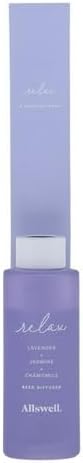 Scented Re ed Diffuser 3 Fl oz (90mL) 8 Synthetic (Relax (Lavender + Jasmine + Chamomile))