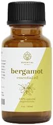 Bergamot Essential Oil (Aceite Esencial de Bergamota) - Therapeutic Grade (1 oz.) | Citrus Aromatherapy Oil, Skin Care, and DIY Creations