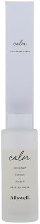 Scented Re ed Diffuser 3 Fl oz (90mL) 8 Synthetic (Calm (Coconut + Citrus + Amber))