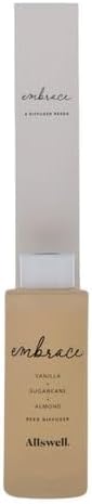 Scented Re ed Diffuser 3 Fl oz (90mL) 8 Synthetic (Embrace (Vanilla + Sugarcane + Almond))