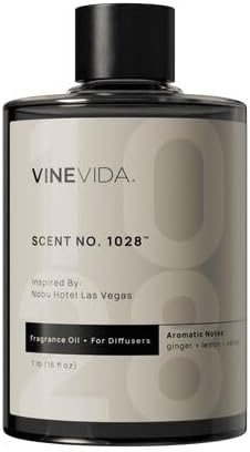 VINEVIDA Scent NO. 1028 Fragrance Oil for Cold Air Diffusers - 16oz (1lb) - Inspired by Nobu Hotel Las Vegas - Hotel Scents for Home - Diffuser Oil