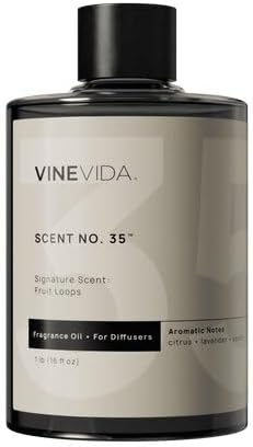 VINEVIDA [16 Fl Oz] Fruit Loops Fragrance Oil for Cold Air Diffusers, Essential Oils for Diffuser Oil Refill & Air Freshener Room Spray