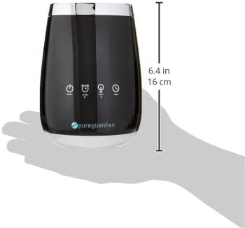 PureGuardian Diffuser for Essential Oils, Ultrasonic, Cool Mist, Aromatherapy Creates Relaxing Environment, Optional Night Light, Alarm Clock, Timer, Up to 5-8 Hours, SPA260