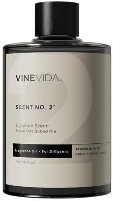 VINEVIDA [16 Fl Oz] Apple Hot Baked Pie Fragrance Oil for Cold Air Diffusers, Essential Oils for Diffuser Oil Refill & Air Freshener Room Spray