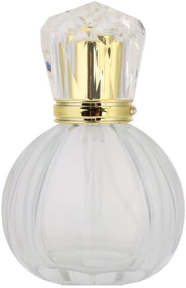 50ML Glass Refillable Perfume Spray Bottle Empty Liquid Perfume Atomizer Dispenser Bottle (pumpkin), A615844