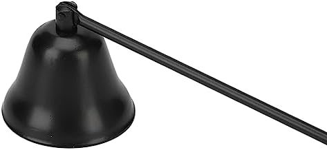 Candle Snuffer Set, Vintage Black Long Handle Stainless Steel Candle Snuffer for Safely Extinguishing Flames Minimal Smoke Home Decor