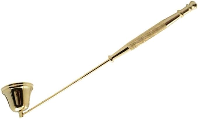 Gold Metal Candle Snuffer Wick Snuffer with Long Handle Candlesnuffers Candle Sleeves Accessories