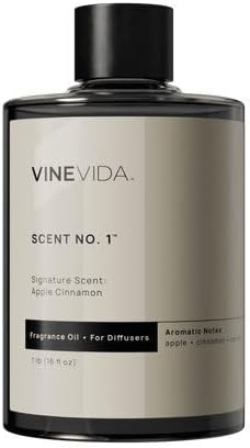 VINEVIDA [16 Fl Oz] Apple Cinnamon Fragrance Oil for Cold Air Diffusers, Essential Oils for Diffuser Oil Refill & Air Freshener Room Spray