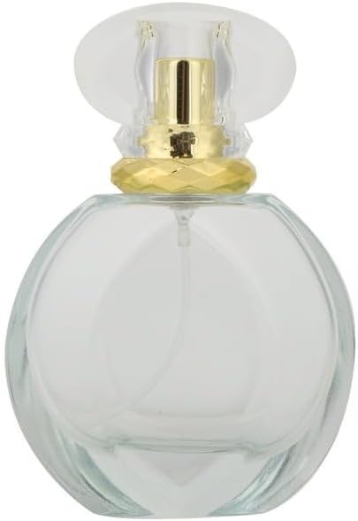 50ML Glass Refillable Perfume Spray Bottle Empty Liquid Perfume Atomizer Dispenser Bottle (round), A615844