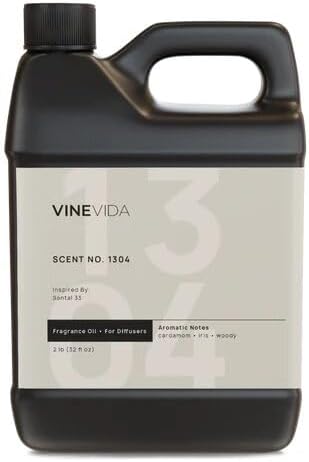VINEVIDA Santal Diffusers Oil - Santal Essential Oils for Diffuser - Diffuser Oil Refill [32 oz]