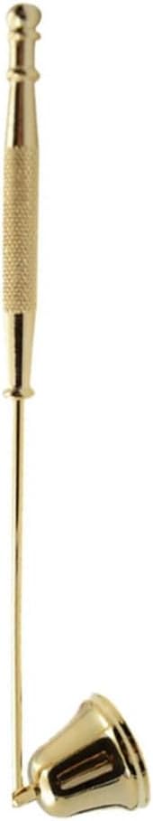 Rose Gold/Gold/Silver Stainless Steel Candle Cover Durable Reusable Exquisite Candle Snuffer Portable Wick Protector(Gold)
