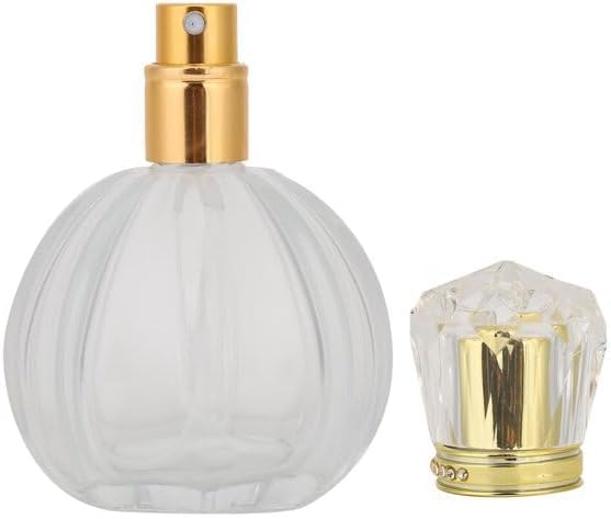 50ML Glass Refillable Perfume Spray Bottle Empty Liquid Perfume Atomizer Dispenser Bottle (pumpkin), A615844
