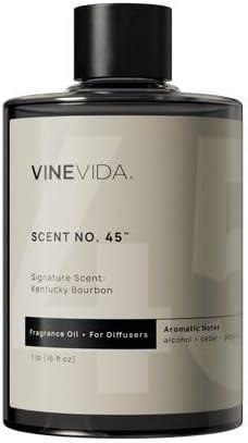 VINEVIDA [16 Fl Oz] Kentucky Bourbon Fragrance Oil for Cold Air Diffusers, Essential Oils for Diffuser Oil Refill & Air Freshener Room Spray