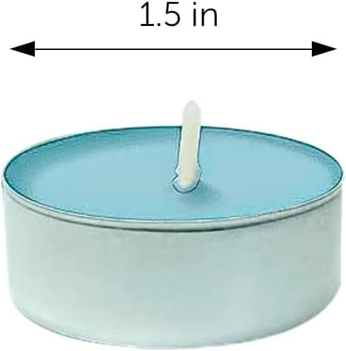 DecorRack 30 Tealight Candles, Linen Scented, Pleasant Fragrance Candle, Aromatherapy, Scented Home Decor, Votive Long Lasting Candles (Pack of 30)