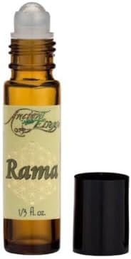 Ancient Essence Rama Roll On Essential Oil for Men & Women Vibrant Mystique Fragrance Aromatherapy Calm & Relaxing Rejuvenates Skin (1/3 FL OZ)