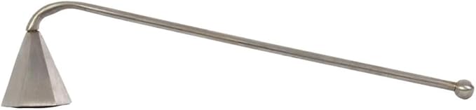 Alice Lane Nickel Candle Snuffer Home Collection – Candle Wick Snuffer Extinguish Accessory – Elegant Luxury for Home or Office
