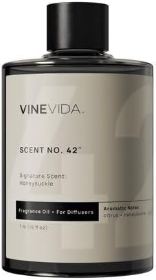 VINEVIDA [16 Fl Oz] Honeysuckle Fragrance Oil for Cold Air Diffusers, Essential Oils for Diffuser Oil Refill & Air Freshener Room Spray