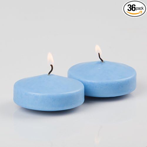 3" Light Blue Richland Floating Candles Set of 36