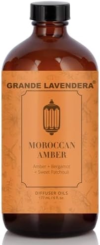 Grande Lavendera® Moroccan Amber Aromatherapy Diffuser Oil, 6 fl oz