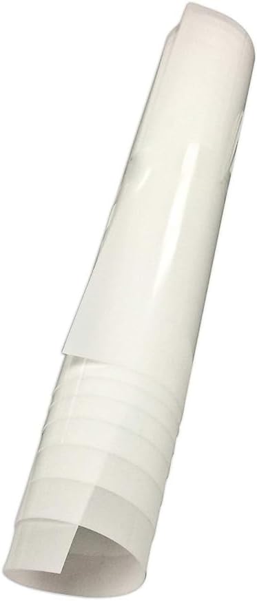 Beam Lighting Smooth White Acrylic Overlay Film | 46-13/16" x 9-15/16" | Replacement for Lithonia Part U360004 (1-Pack White Overlay Film)