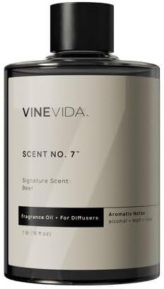 VINEVIDA [16 Fl Oz] Beer Fragrance Oil for Cold Air Diffusers, Essential Oils for Diffuser Oil Refill & Air Freshener Room Spray