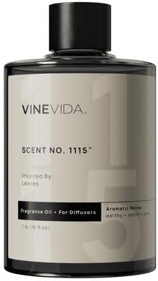 VINEVIDA [16 Fl Oz] Scent NO. 1115 Fragrance Oil for Cold Air Diffusers, Aromatic Notes of Earthy Musk Pine Lemon, Essential Oils for Diffuser Oil Refill & Air Freshener Room Spray