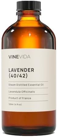 VINEVIDA Lavender 40/42 Undiluted Essential Oil 4 oz