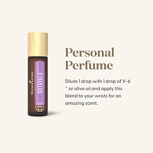Young Living RutaVaLa Roll-On - Revitalizing and Refreshing Aroma - 10 ml