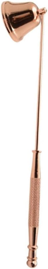 Rose Gold/Gold/Silver Stainless Steel Candle Cover Durable Reusable Exquisite Candle Snuffer Portable Wick Protector(Rose Gold)