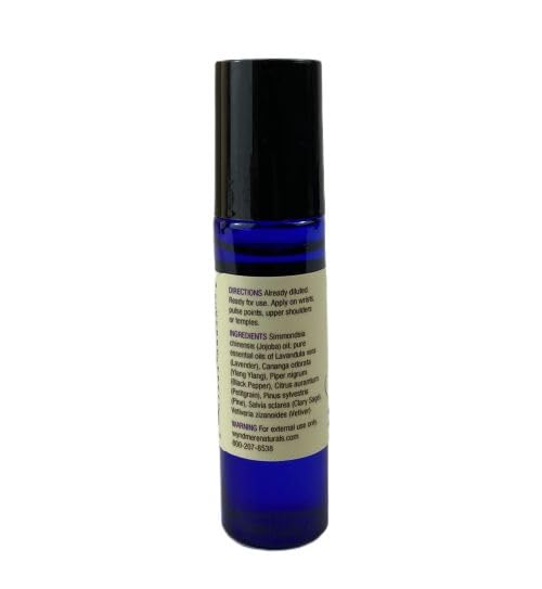 Wyndmere Stress Relief Aromatherapy Roll-On — Pure Essential Oils Pre-Diluted in Jojoba — 8ml