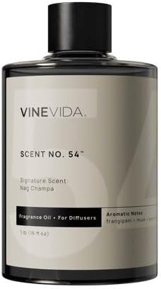 VINEVIDA [16 Fl Oz] Nag Champa Fragrance Oil for Cold Air Diffusers, Essential Oils for Diffuser Oil Refill & Air Freshener Room Spray