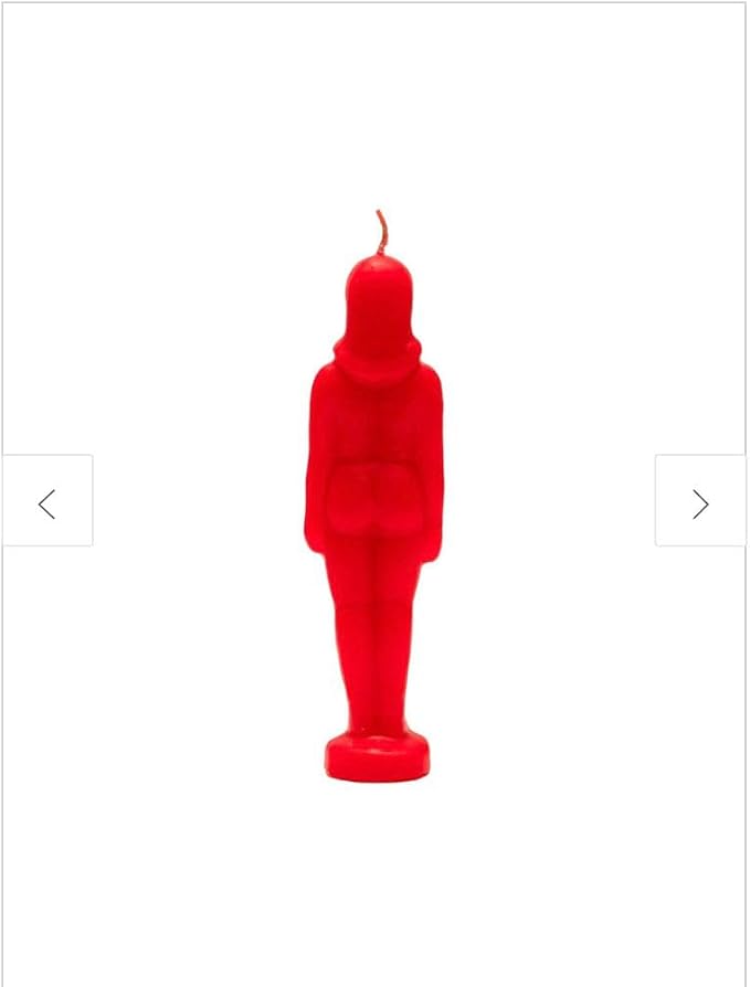 Red Female Body Candle – Love, Passion & Attraction Candle for Manifestation, Romance & Confidence – Sensual Goddess Figure Decor Gift