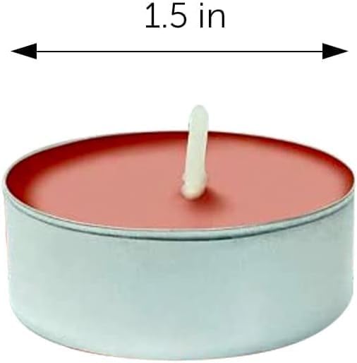 DecorRack 30 Tealight Candles, Angel Orchid Scented, Pleasant Fragrance Candle, Aromatherapy, Scented Home Decor, Votive Long Lasting Candles (Pack of 30)