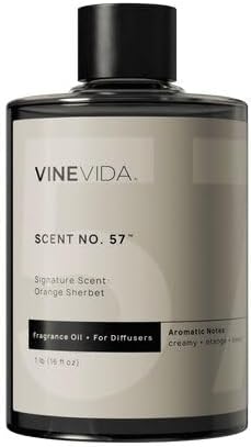 VINEVIDA [16 Fl Oz] Orange Sherbet Fragrance Oil for Cold Air Diffusers, Essential Oils for Diffuser Oil Refill & Air Freshener Room Spray