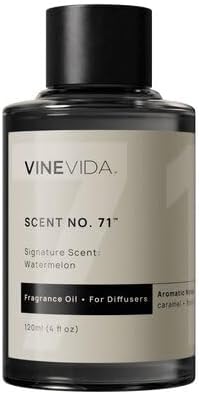 VINEVIDA [4 Fl Oz] Watermelon Fragrance Oil for Cold Air Diffusers, Essential Oils for Diffuser Oil Refill & Air Freshener Room Spray