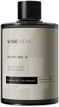 VINEVIDA [16 Fl Oz] Bamboo Garden Fragrance Oil for Cold Air Diffusers, Essential Oils for Diffuser Oil Refill & Air Freshener Room Spray
