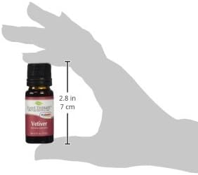 Plant Therapy Vetiver Essential Oil, 10 mL (1/3 oz), 100% Pure and Undiluted, Great for Essential Oil Diffusers and DIY Skincare